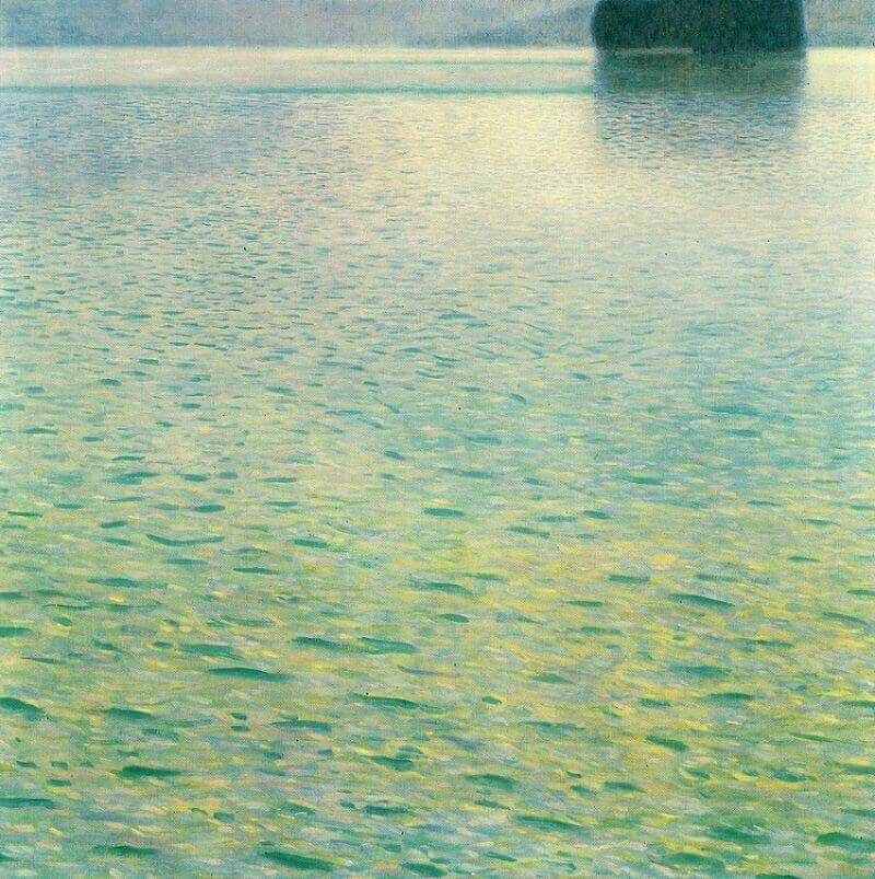 Island in the Attersee, 1902 by Gustav Klimt