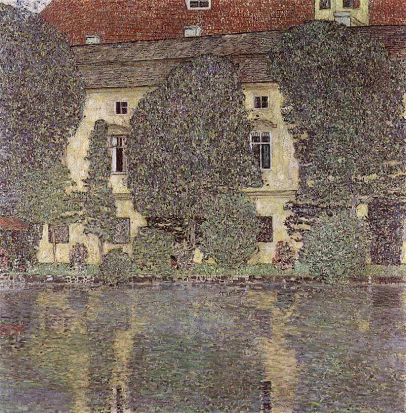 Schloss Kammer on Attersee III, 1909 by Gustav Klimt