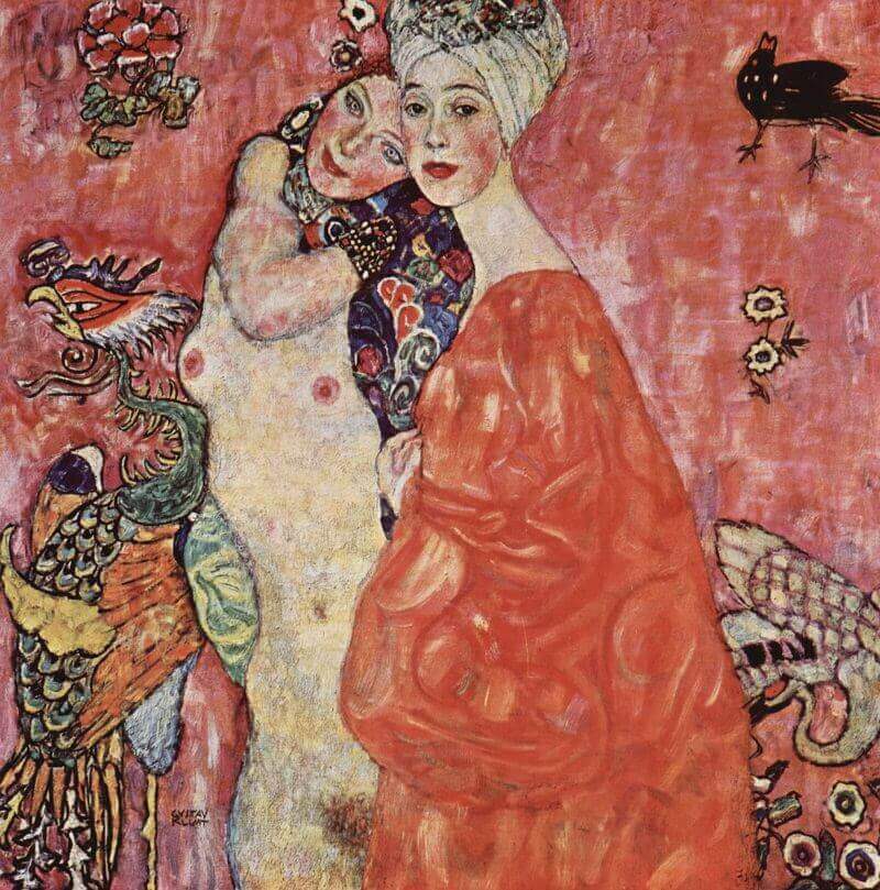 The Friends, 1917 by Gustav Klimt