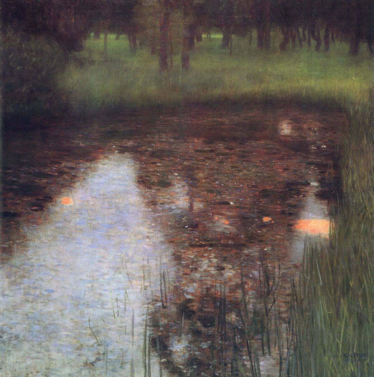 The Swamp, 1900 by Gustav Klimt